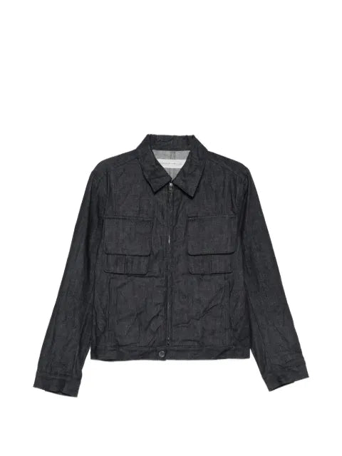 Individual Sentiments denim jacket with flap pocket