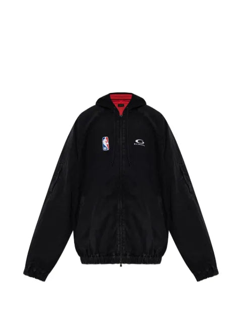 Balenciaga x NBA zip-up hooded jacket