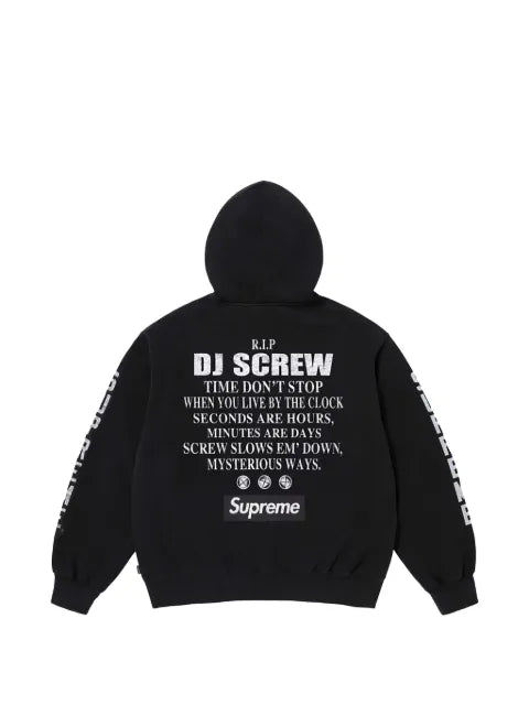 Supreme DJ Screw zip-up hoodie