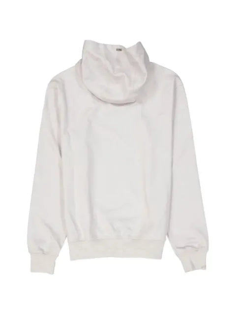 Herno logo-plaque hoodie