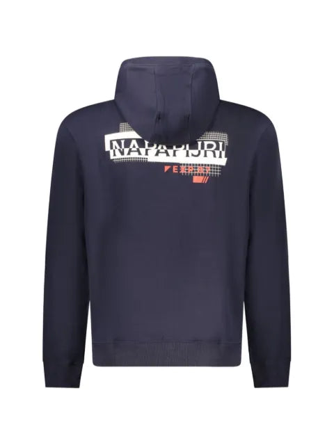 Napapijri logo-print cotton hoodie