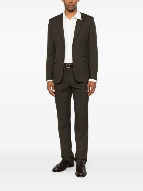 SANDRO tailored-collar slim-fit blazer