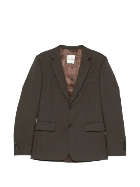SANDRO tailored-collar slim-fit blazer
