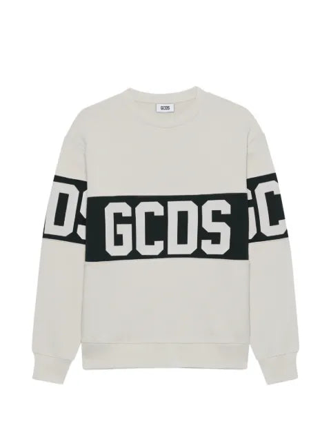 GCDS logo-band sweatshirt