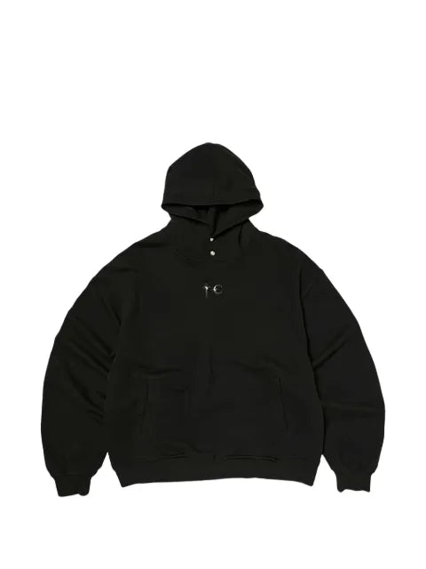 THUG CLUB logo-detail long-sleeve hoodie