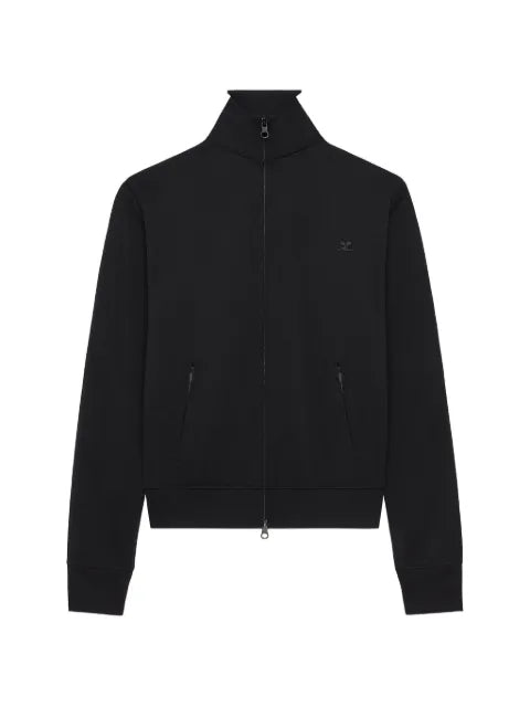 Courrèges side-stripe tracksuit jacket