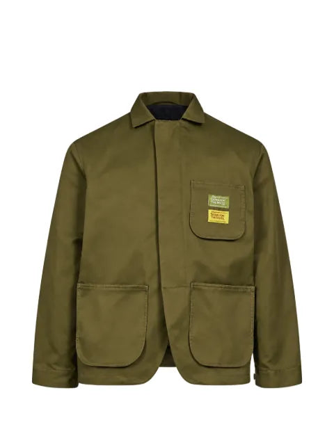 Song For The Mute long-sleeve logo-patch jacket
