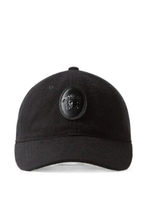 Versace baseball cap in cashmere and wool