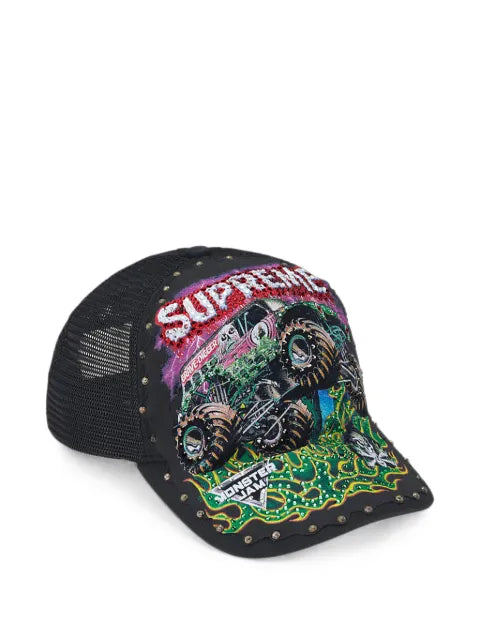 Supreme x Monster Jam Grave Digger baseball cap