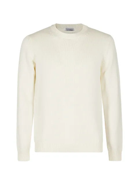 Roberto Collina crew-neck ribbed-trim sweater