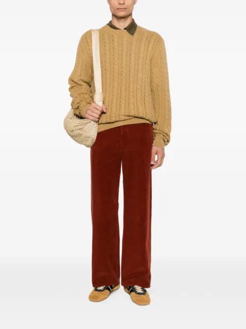 A.P.C. cable-knit wool sweater
