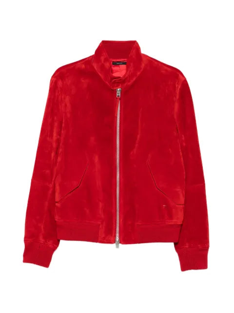 TOM FORD cashmere suede Harrington jacket