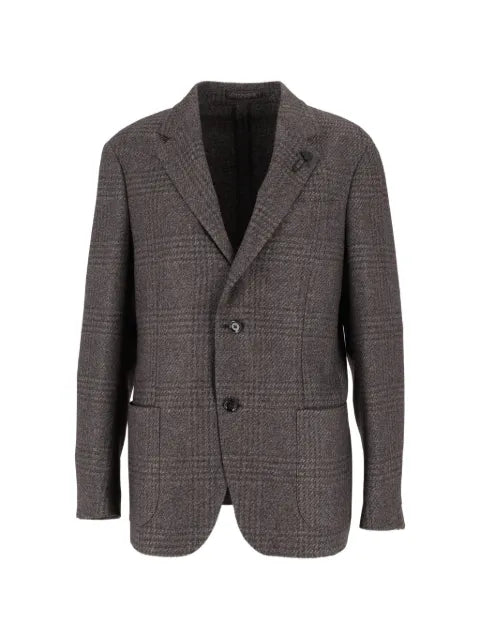 Lardini Roma Prince of Wales check-pattern blazer