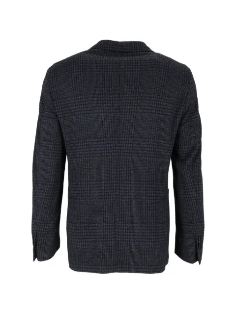 Brera check-pattern blazer