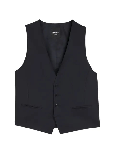 BOSS V-neck waistcoat