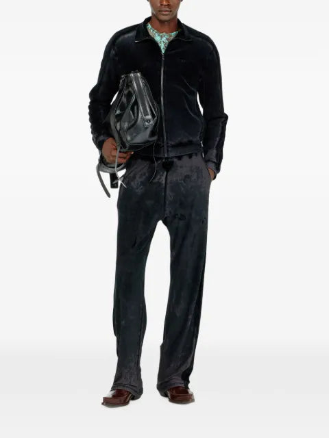 Diesel distressed chenille sweater