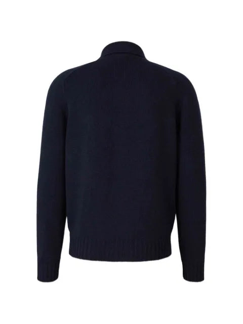 Gran Sasso knitted flap-pocket cardigan