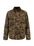 Filson camouflage-print corduroy-collar jacket