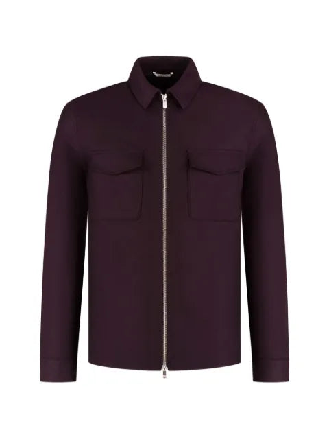 Marco Pescarolo zip-up flap-pocket shirt jacket