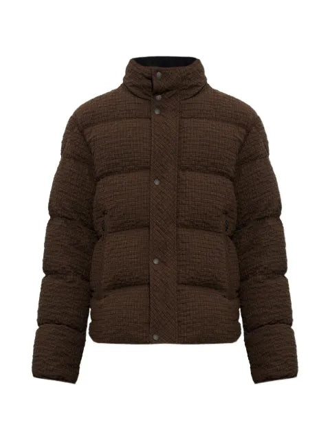 Moncler Oronte check-pattern jacket