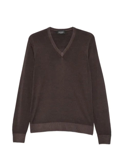 AROVESCIO V-neck sweater