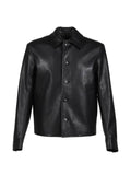 CEDARWOOD Alonzo faux-leather jacket