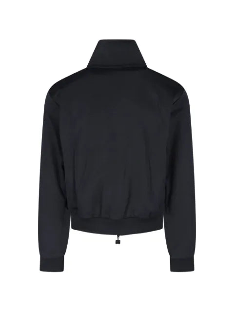 adidas logo-print side-stripe sweater