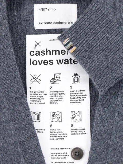 extreme cashmere Simo V-neck cardigan