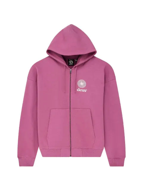 Deus Ex Machina Strata zip-up hoodie