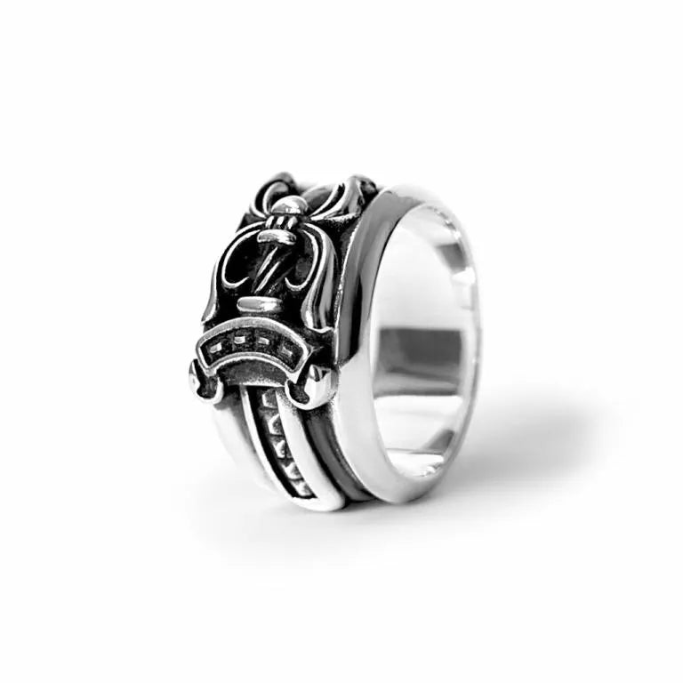CHROME HEARTS DAGGER RING 8