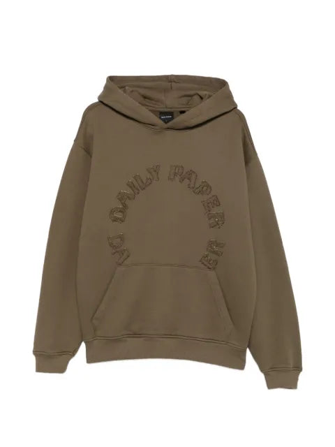 Daily Paper Orbit logo-patch hoodie