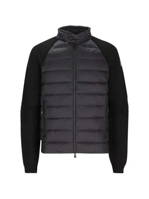 Moncler Grenoble padded-panel zip-up jacket
