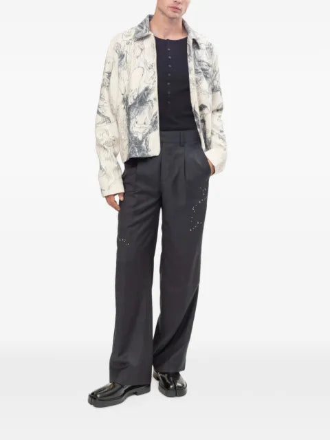 DOMREBEL Drawings sketch-print jacket