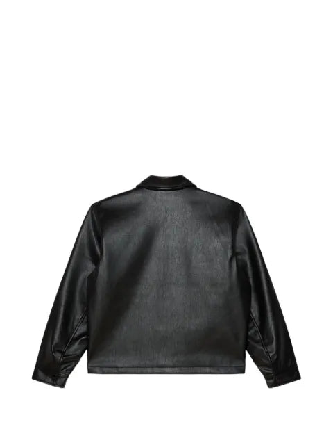 Obey Workman faux-leather jacket