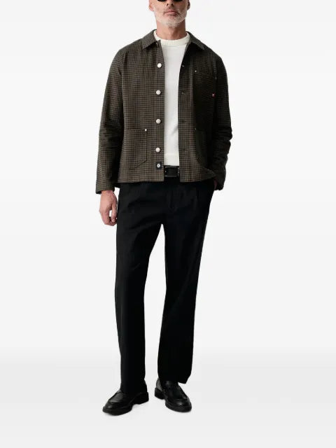 Mos Mosh Mapham houndstooth-pattern shirt jacket