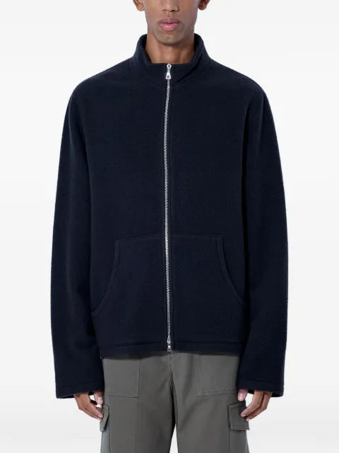 Rier high-collar zip-up jacket