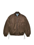 New Amsterdam Surfassociation reversible quilted bomber jacket