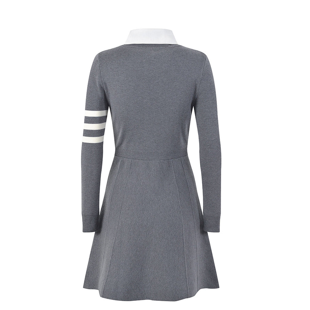 Women's Collared Double-Breasted Dress | Thom Browne