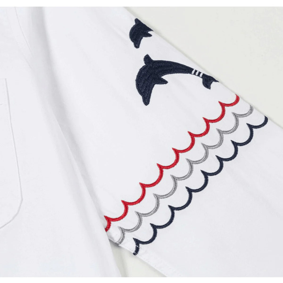 Men's Embroidered Shirt | Thom Browne