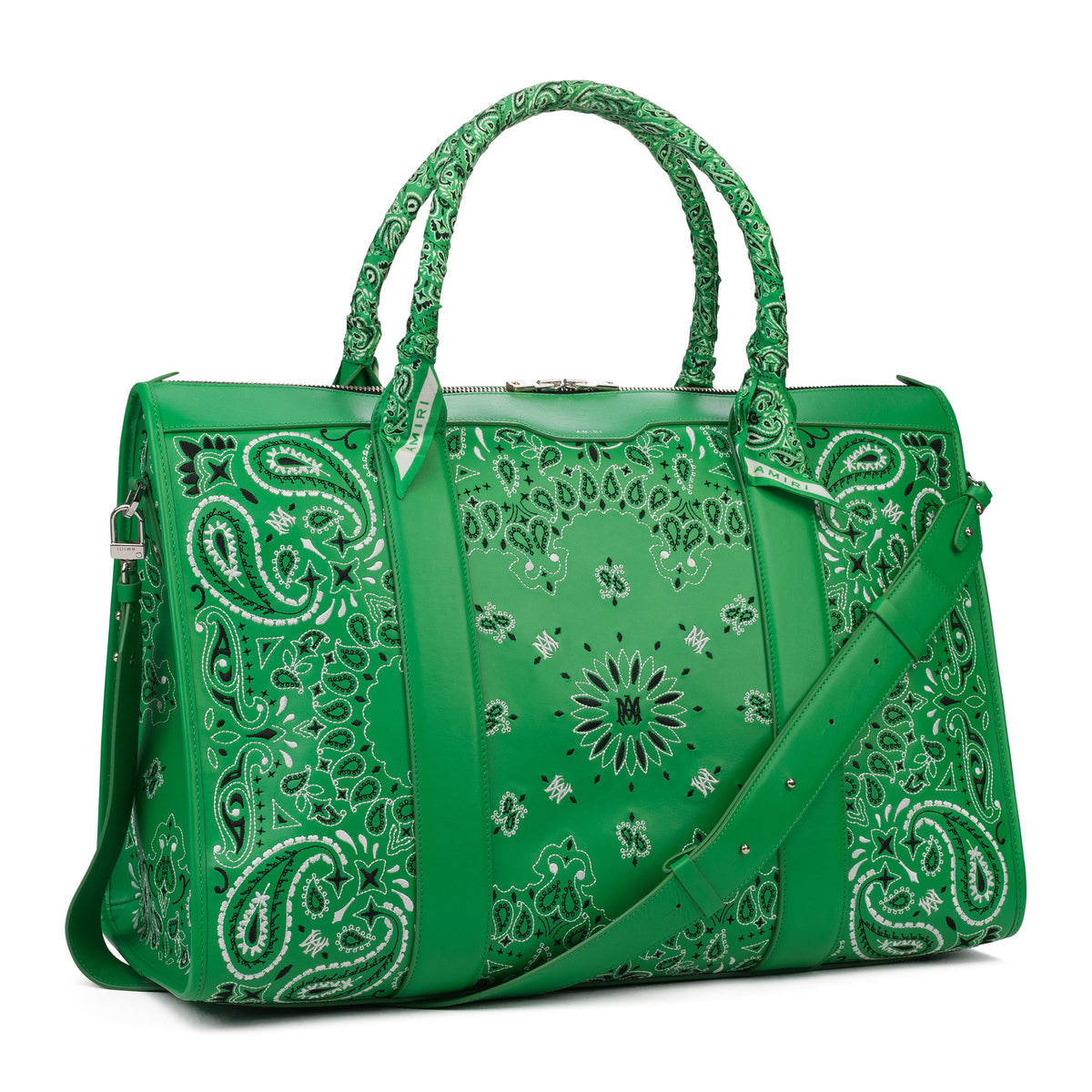 Green Weekender Bandana Bag