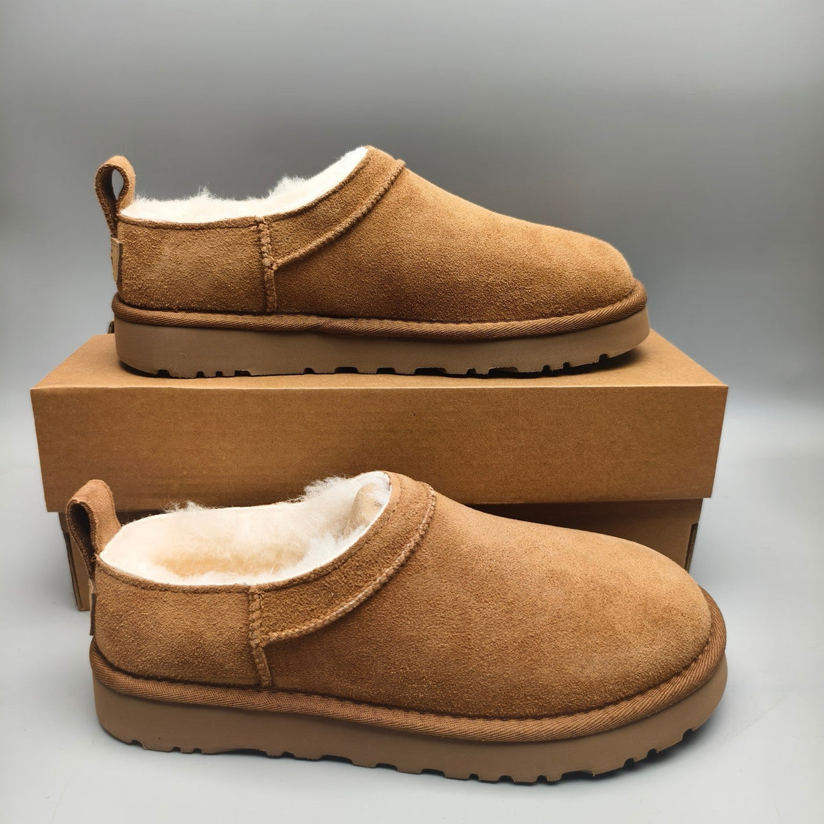 Chestnut Women’s Classic Slip-On Shoes — New Arrival | In Stock
