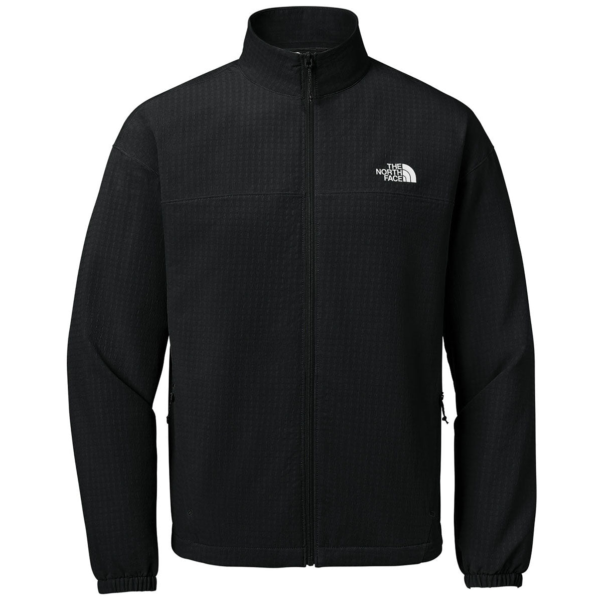 The North Face Black Stand-Collar Zip-Up Jacket