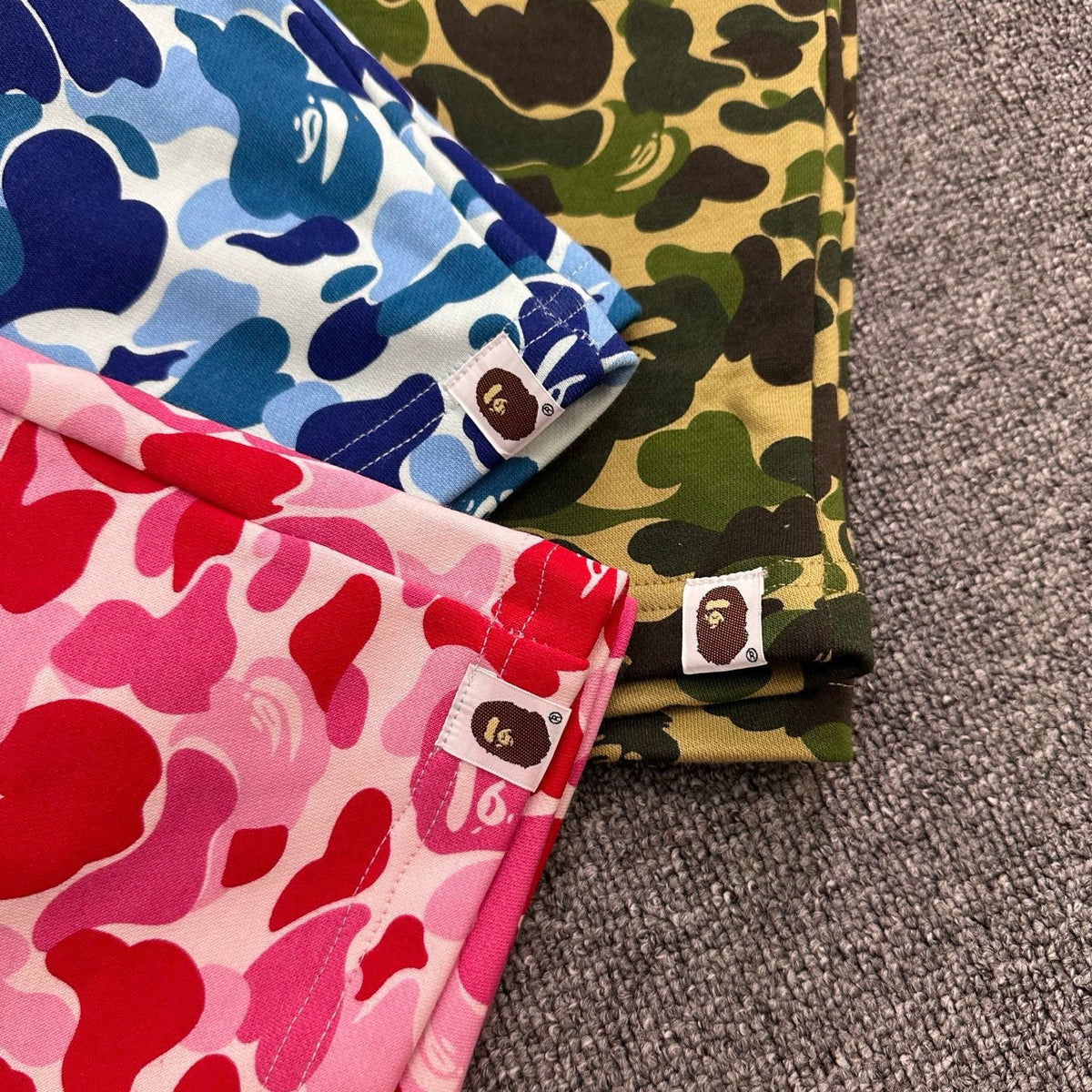 BAPE ABC Camo Shorts
