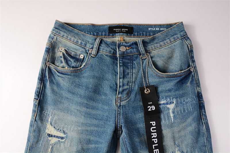 PURPLE  Fashion Jeans 9073