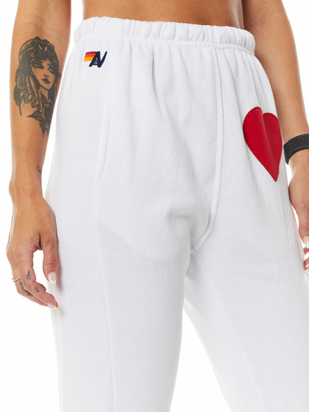 HEART STITCH WOMENS SWEATPANT