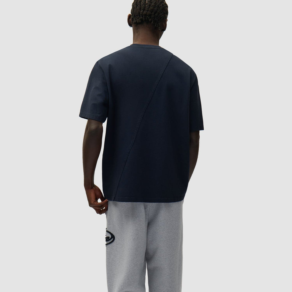Arte Circle Patch Logo Sweatpants: Grey