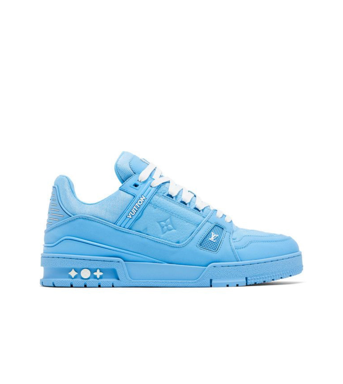 Louis Vuitton Trainer Embossed Blue