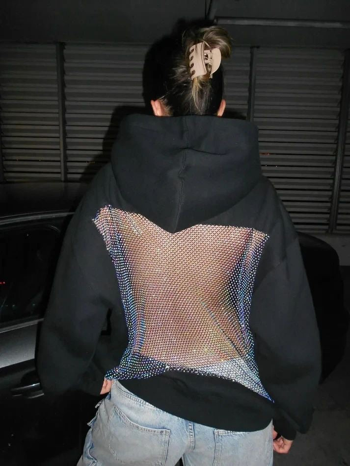 FAYVREN MESH HOODIE