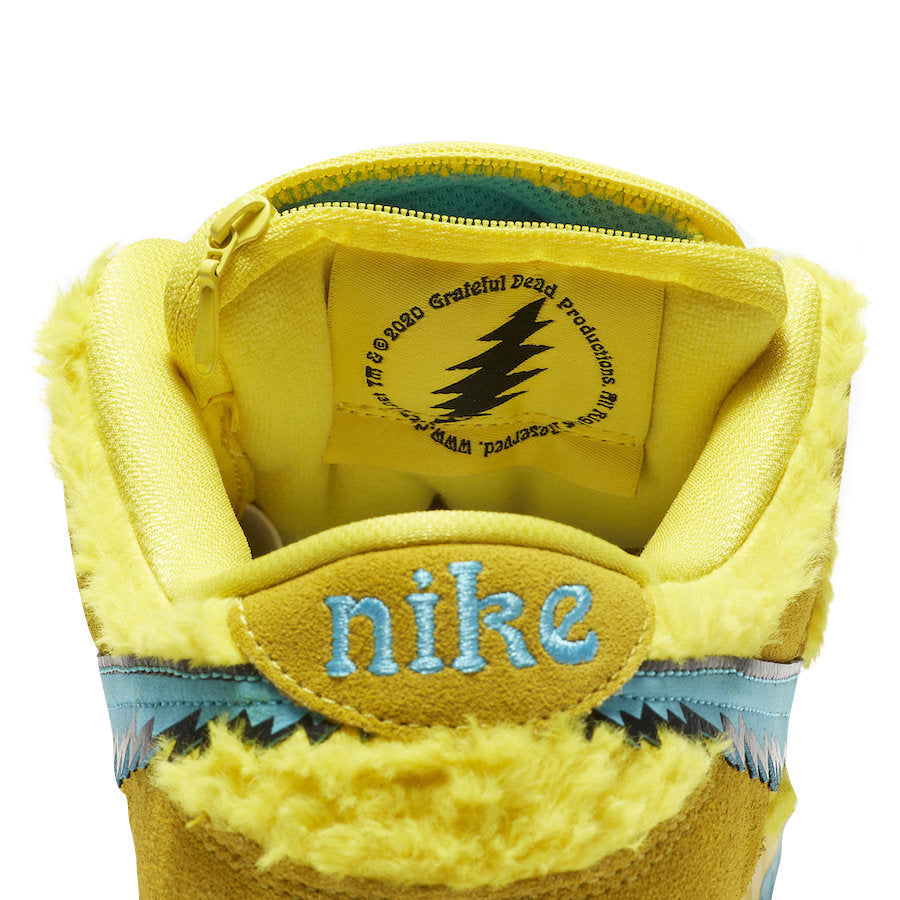 Grateful Dead X Nike SB Dunk Low Yellow Bear CJ5378-700