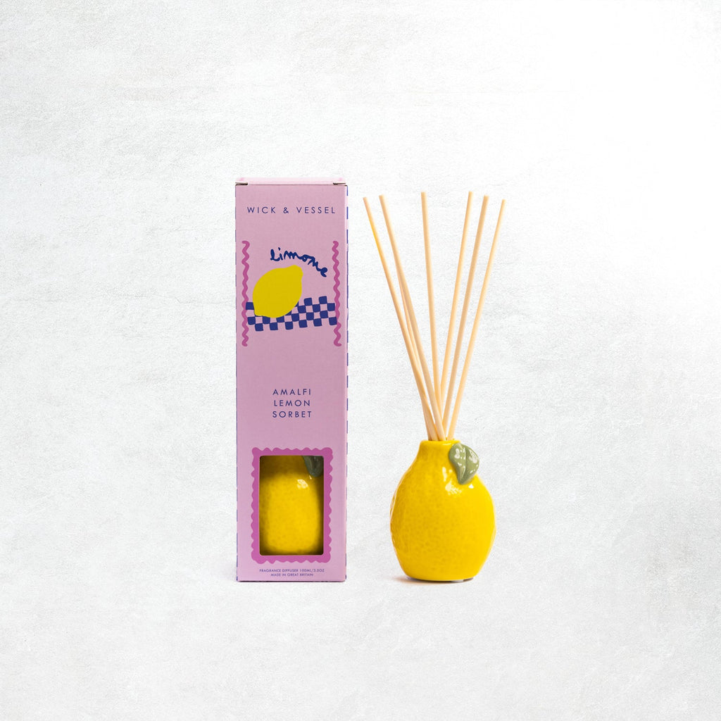 Wick + Vessel Limone Fruit 100ml Diffuser